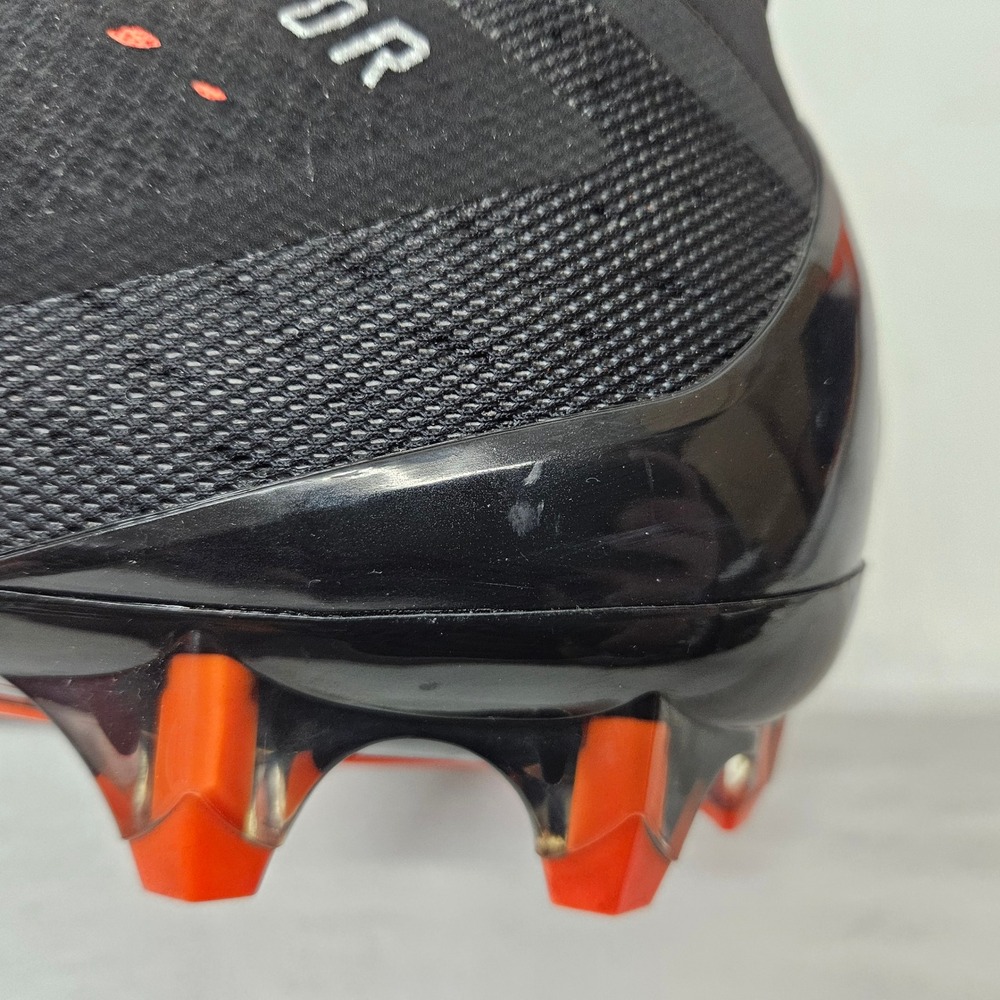 Nike Vapor Untouchable Pro 3 Football Cleats 917165-008 Orange Black Men Size 15 - Picture 6 of 13